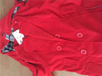 Fashionable Women's Woolen Warm Fleece Double Breast Jacket With Belts
