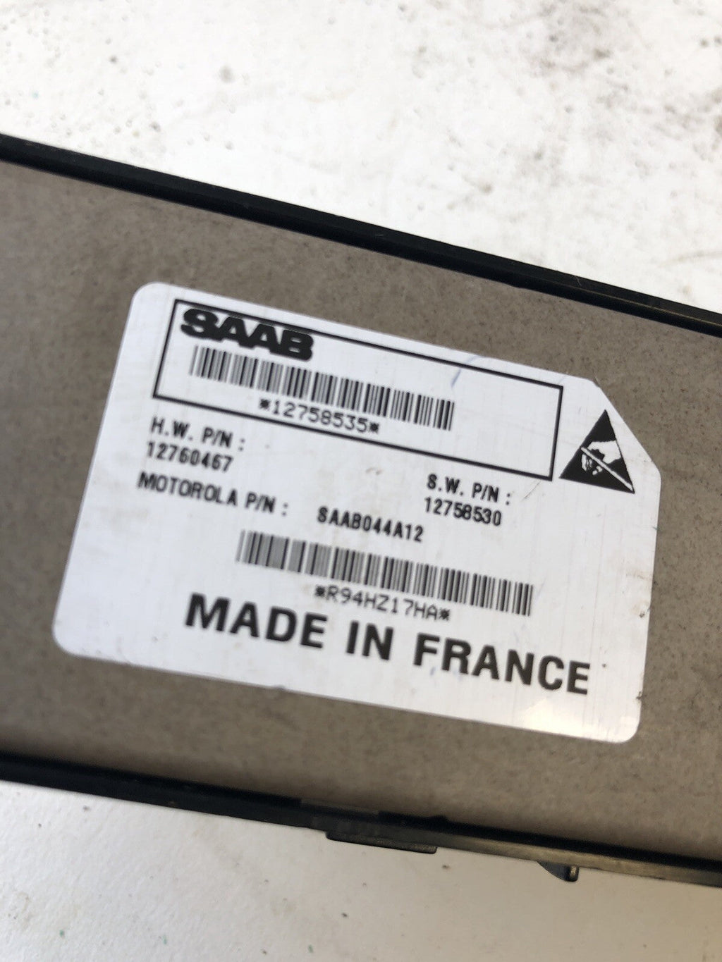 Saab 93 9-3 Year 2005 Rear Door Right Side Electric Window Switch