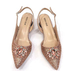 Italian Hollow Design Women's Shoes And Matching Bag