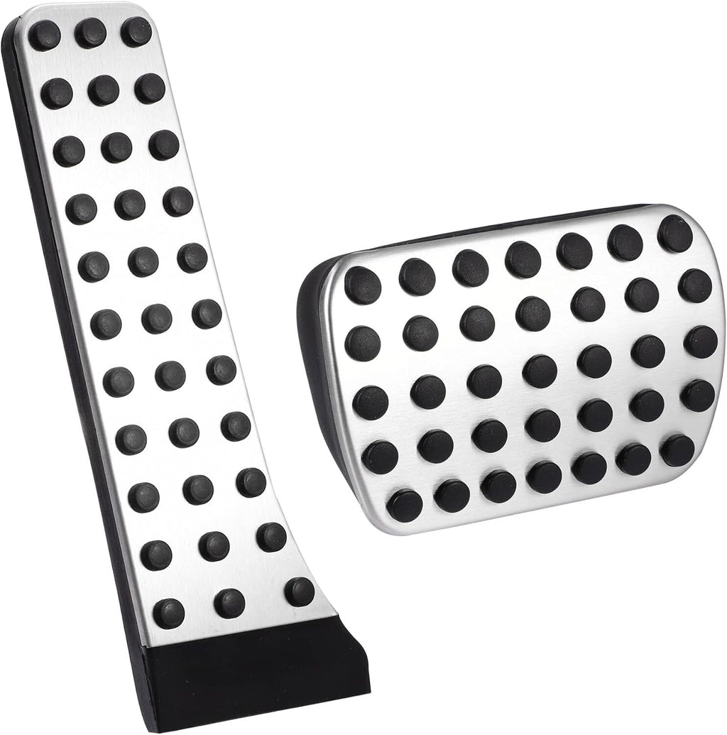 Mercedes AMG Pedals Set 3PCS Stainless Steel Fuel Brake Footrest  A C E SL  CLS