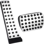 Mercedes AMG Pedals Set 3PCS Stainless Steel Fuel Brake Footrest  A C E SL  CLS