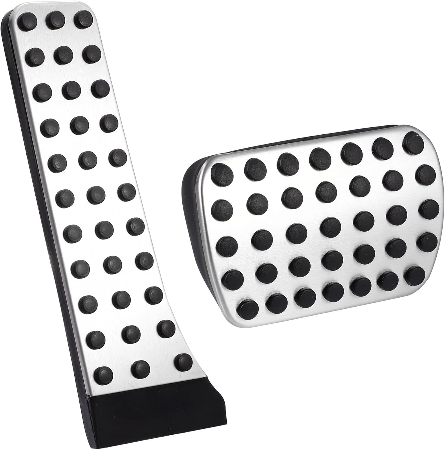 Mercedes AMG Pedals Set 3PCS Stainless Steel Fuel Brake Footrest  A C E SL  CLS