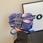 2024 New Handmade Rivet Butterfly Wing Crossbody Bag Women Designer Handbag And