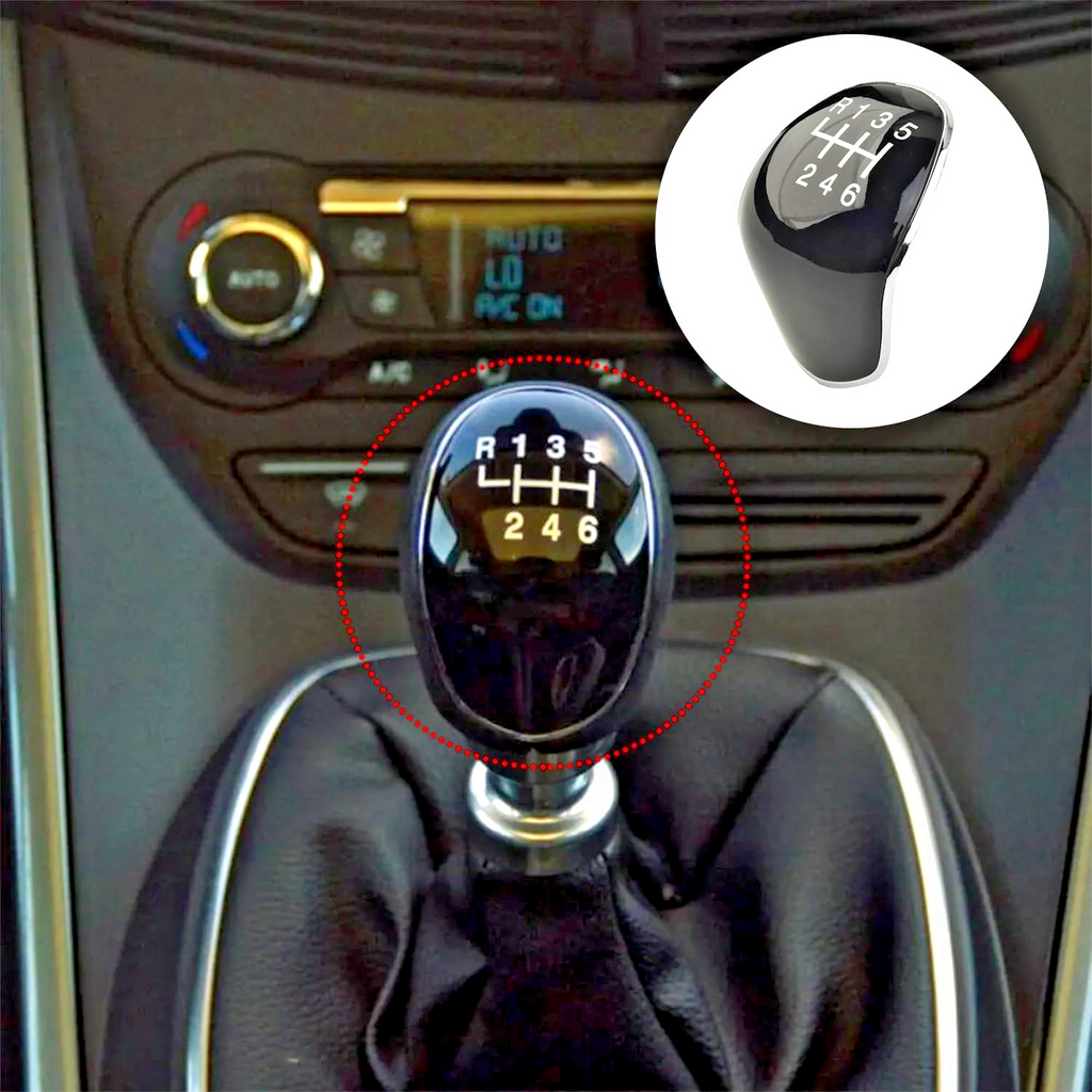 6 Speed Manual Gear Stick Shift Knob Cap - Ford Transit Custom Focus Kuga Mondeo