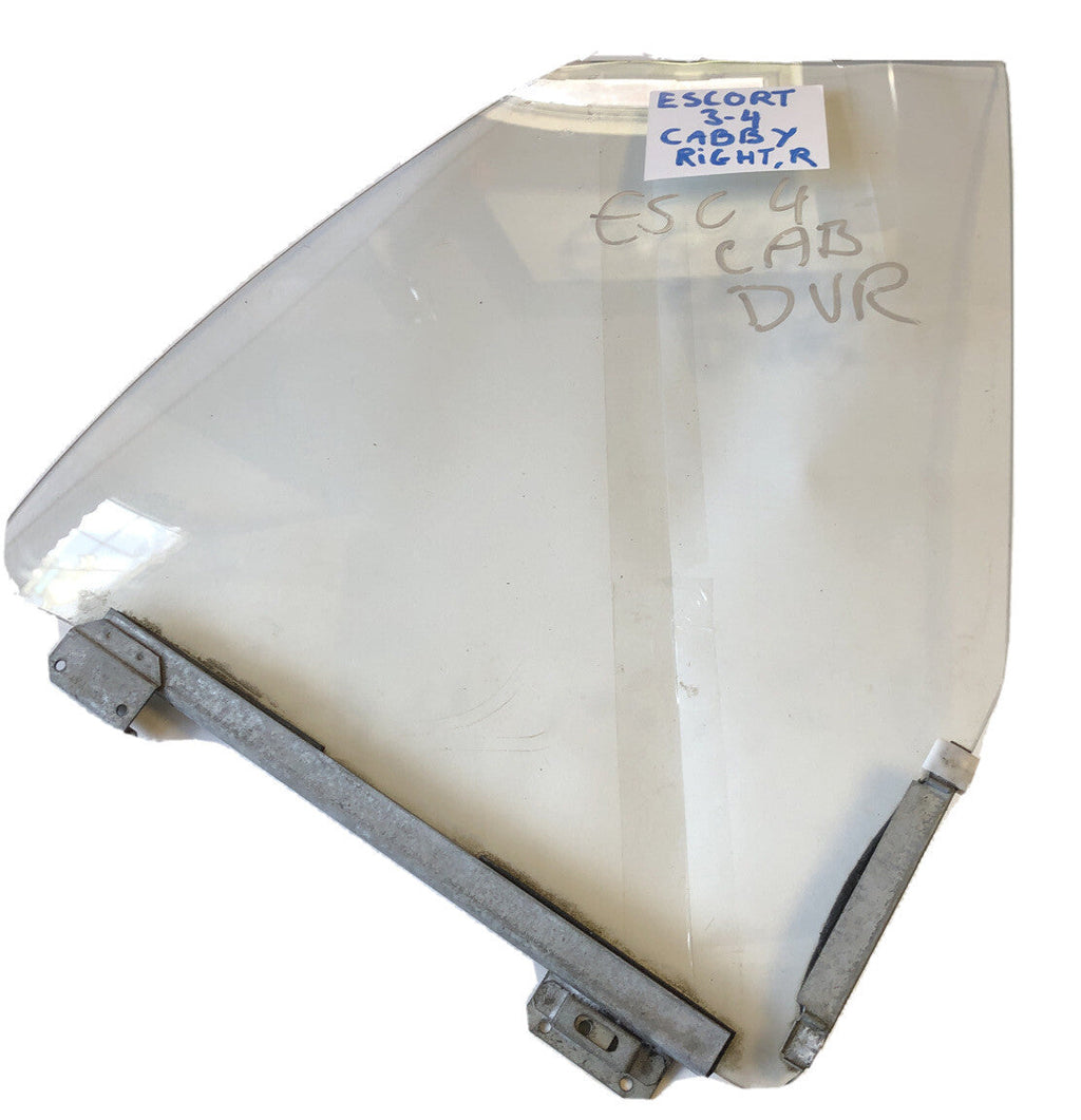 Ford Escort Cabriolet Mk4 Right Rear Side Window Glass