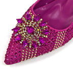 2024 Nigerian Design Evening Party Shoes And Bag Set Lucky Star Bag With