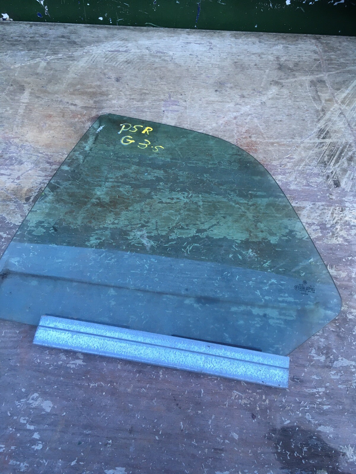 Rear Quarter Window Glass Left Side From Breaking VW Golf MK3 3.5  Convertible
