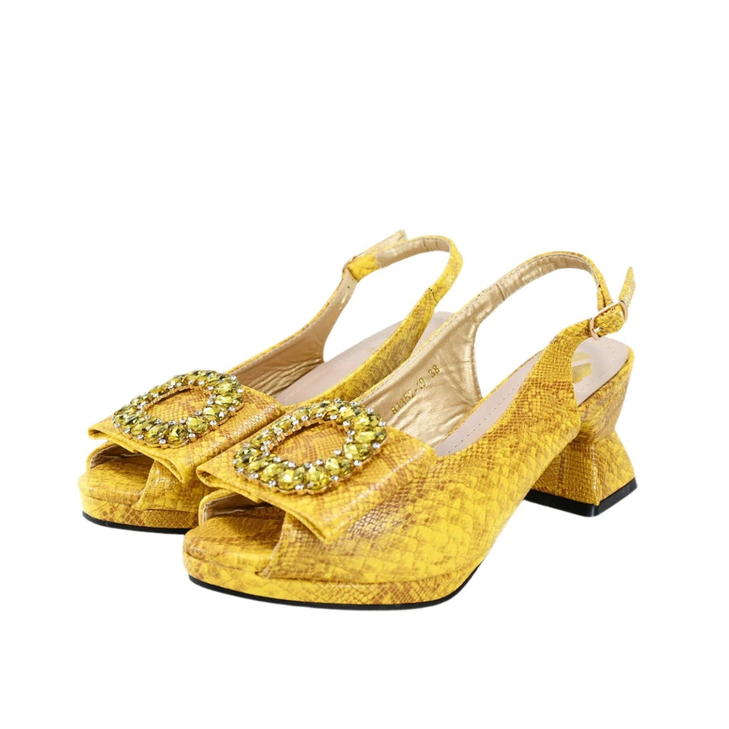 2025 Autumn New Design Specials Italian Women Shoes and Bag Set Comfortable Mid