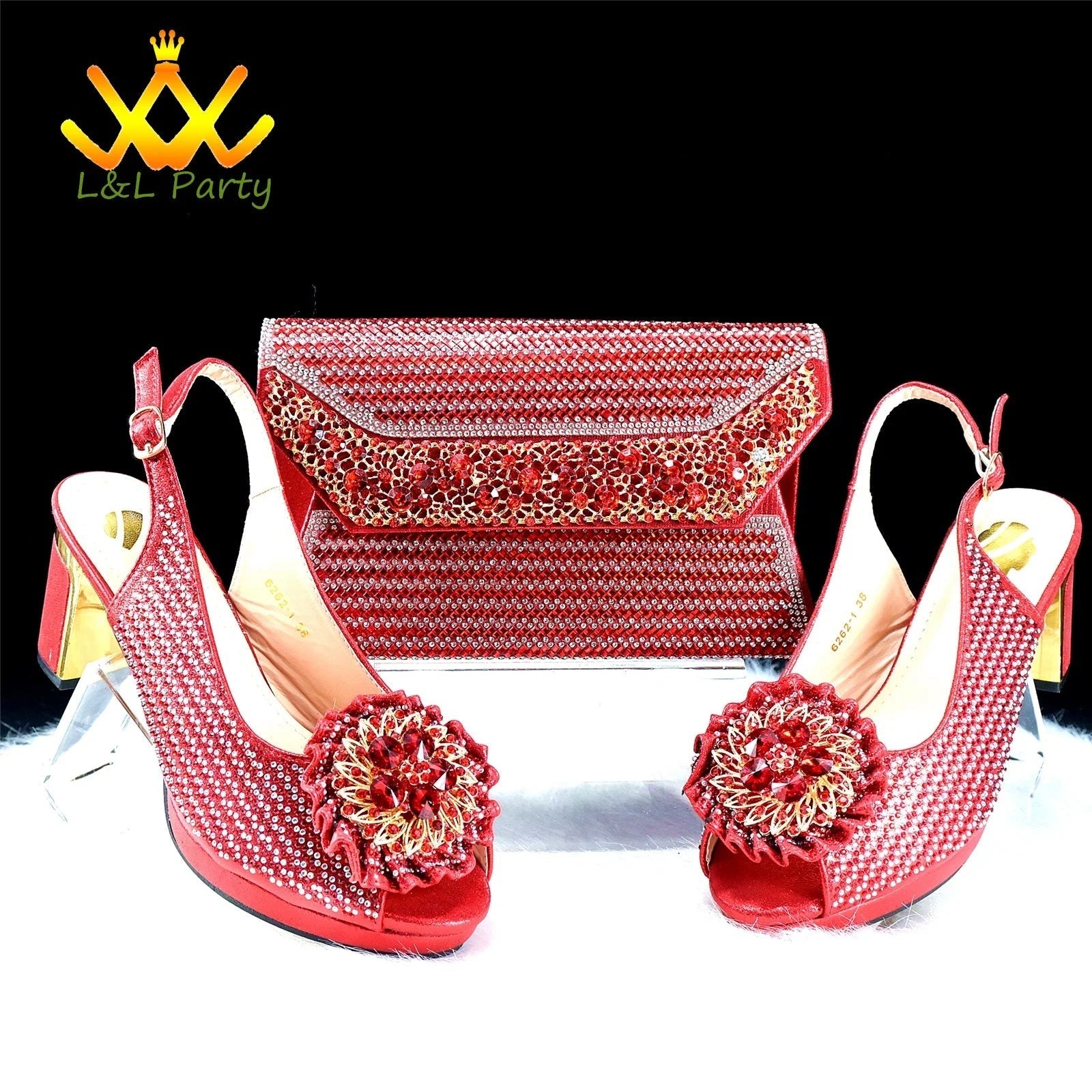 2025 Special New Arrivals Italian Women Shoes and Bag to Match in Green Color