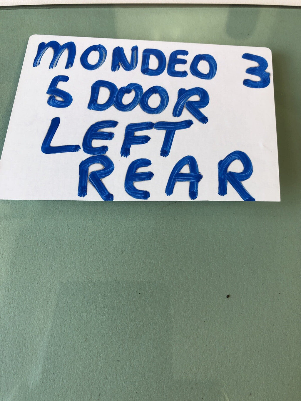 Ford Mondeo Mk3 5 Door Left Rear Door Window Glass