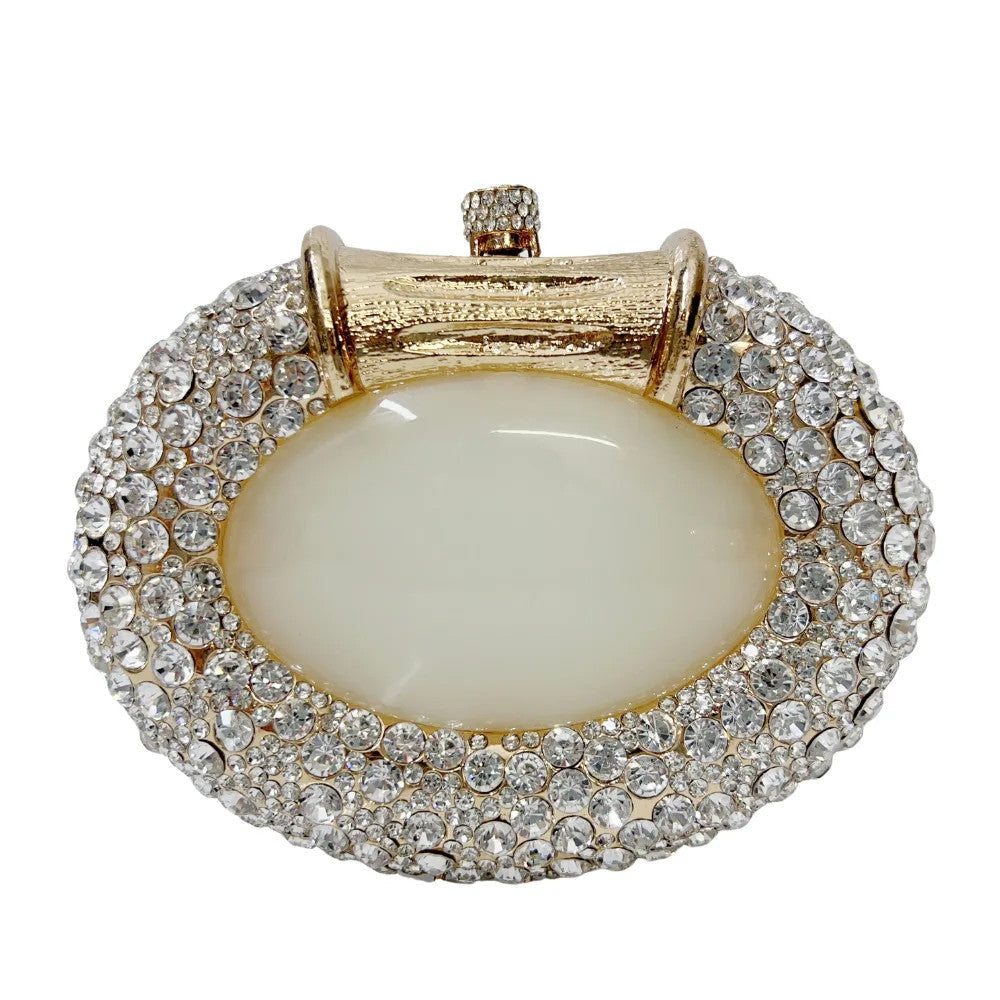 Women's Crystals Evening Party Cocktail Clutches Bag