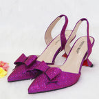Women's Italian Shoes and Bag Set