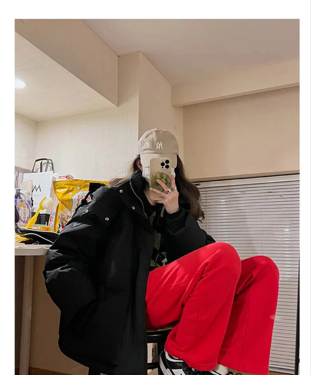 Women's Down Cotton Hooded Winter Comfortable Thick Warm Jacket