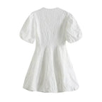 Women's Casual Slimming Fashion Versatile Solid Color Dress