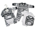 Baby 3pc cotton Zebra set by Nursery Time 0-3 months