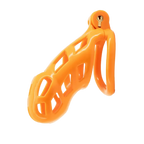 Chastity Cage Obedient Orange