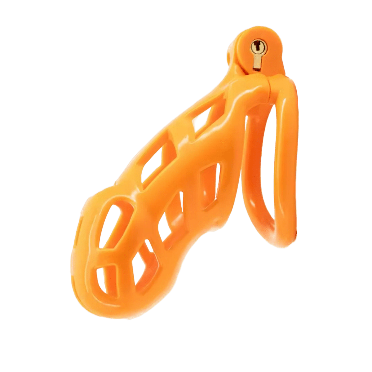 Chastity Cage Obedient Orange
