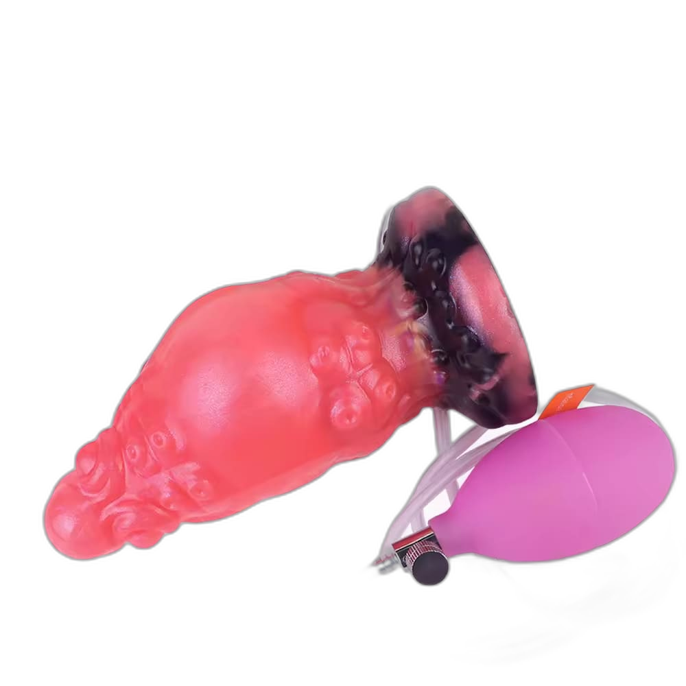 Cain - 6 Inch Inflatable Squirting Tentacle Dildo