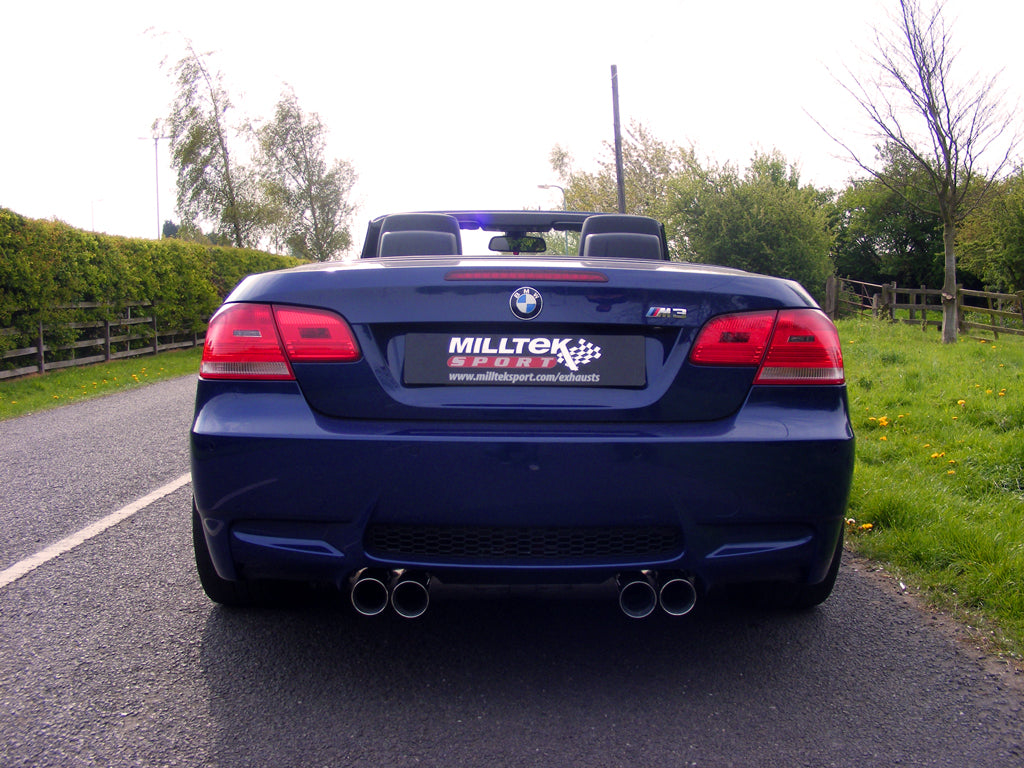 Milltek Sport - GPF Back Exhaust (Multiple Options) - BMW 3 Series M3 E90 / E92 / E93