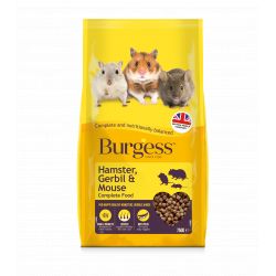 Burgess Hamster & Gerbil 1.5kg