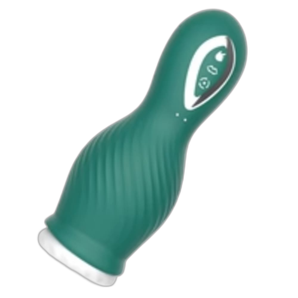 DragonLick - Silicone Male Masturbator - Vibrating & Suction Stroker