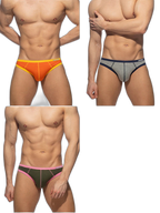 3-pack Men's Cotton 3D U-pouch Briefs