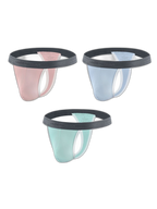 3 Pack Men's Contoured Pouch Ice Silk Thong