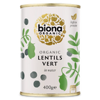 Organic Lentils Vert - 400g  - Biona