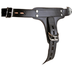 ruff GEAR Leather Locking Chastity Belt