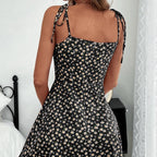 Women's New French-Style Elegant And Sexy Floral Slip Dress