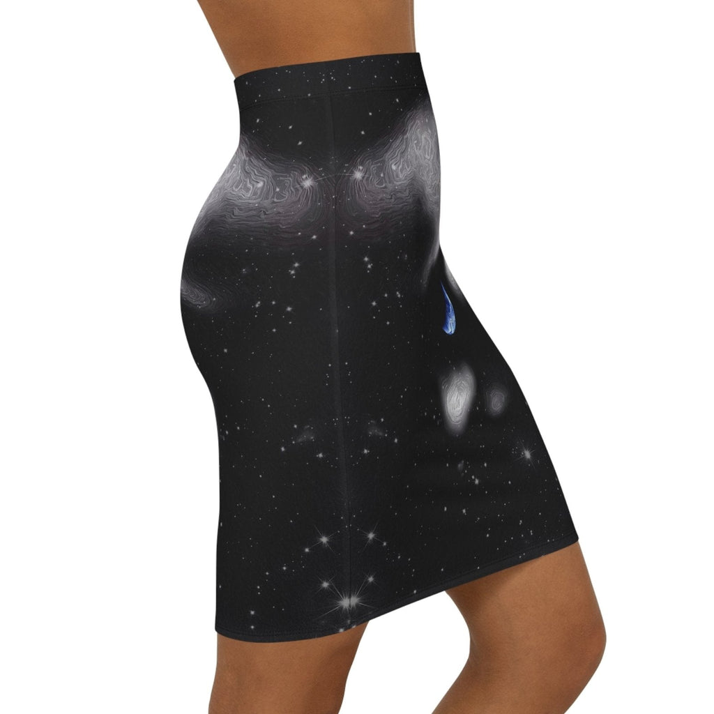 In The Quiet of Your Mind - Womens Pencil Skirt