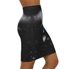 In The Quiet of Your Mind - Womens Pencil Skirt