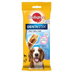 Pedigree DentaStix Daily Dental Chews Medium Dog 7 Sticks