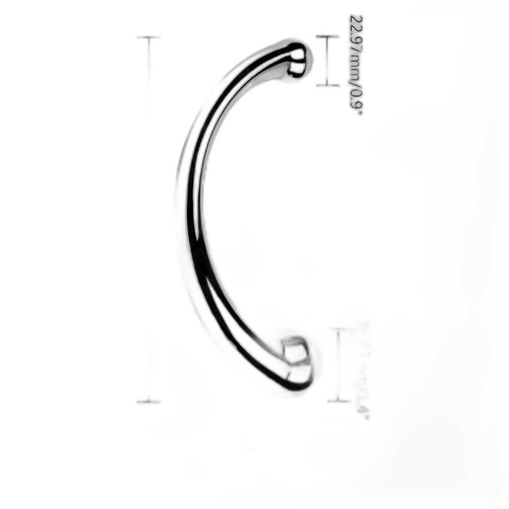Double Ended Stainless Steel Dildo – G-Spot & Prostate Wand