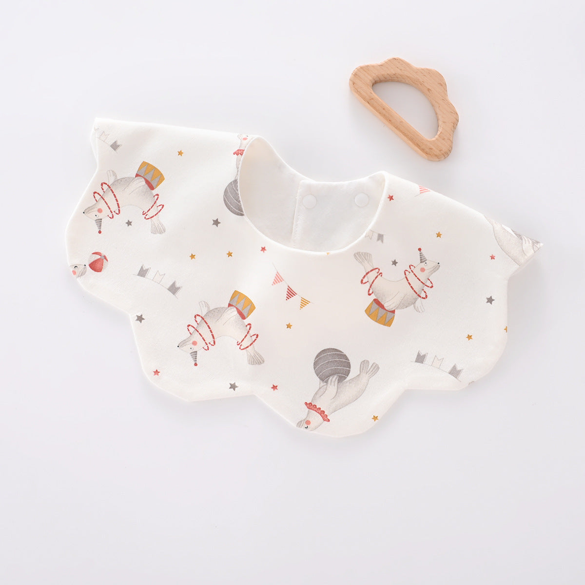Pure Cotton Waterproof Baby Bib | Anti-Rash Drool Bib Newborn