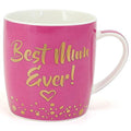 Best Mum Ever Bubbly Pink Mug