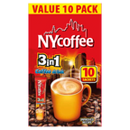 10 x Ny Coffee 3in1 Coffee 10 Sachets  - 10PK