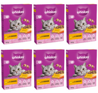 6 x Whiskas Cat 1+ Complete Chicken - 300Gm