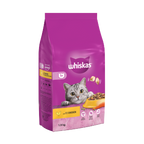 4 x Whiskas Cat 1+ Complete Chicken  - 1.9Kg