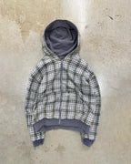 Double-sided Wear Hooded Cardigan Sweater