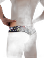 3 Pack Men's Skull Print Thong - Edgy & Sexy
