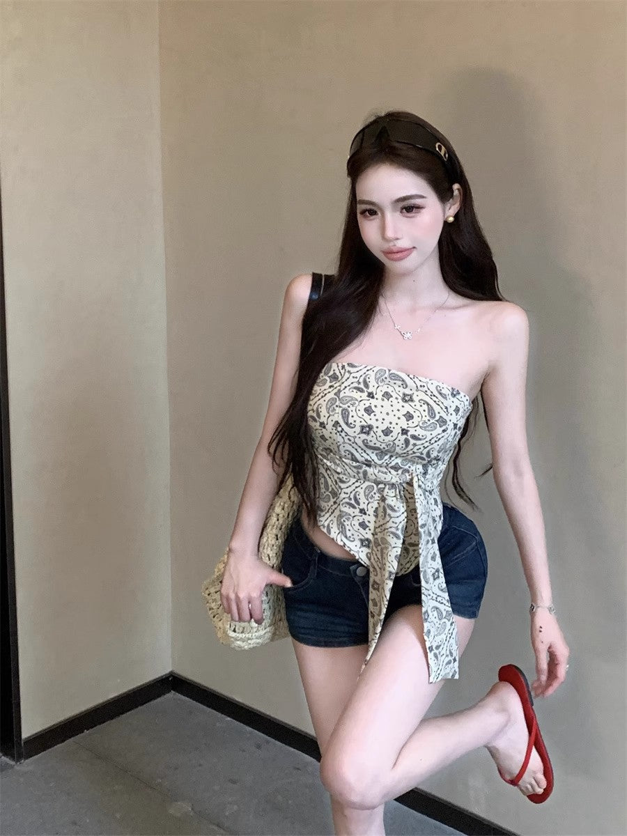 Chic Hot Girl Slim Top For Women