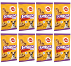 8 x Pedigree Jumbone Small Dog Beef & Poultry 4 Chews 160Gm