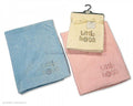 Baby waffle Fleece Wrap Pink Blanket - Little Hugs