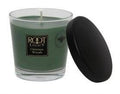 Root Candles Small Veriglass Holiday Christmas Wreath Candle, Wax, Dark Olive
