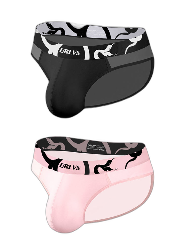 Men's Mesh Sport Briefs with Contoured Pouch & Ventilation