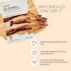 THE FACE SHOP Real Nature Face Mask Red Ginseng 20g