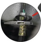 VAG Brake Hose Retaining Spring Clip - 4D0611715B
