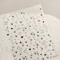 Hello Claws | Heart 5D Nail Deco Sticker