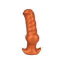 ELITE Liquid Silicone Canine Milker Plug 5.1 Inch Gold
